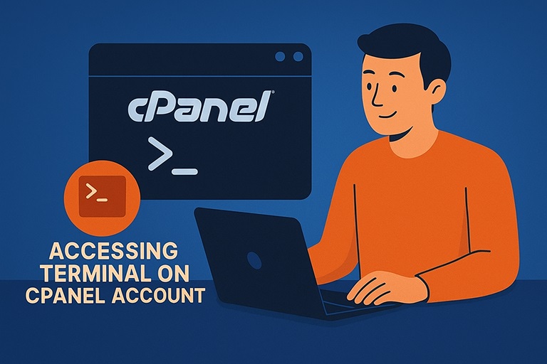 terminal cpanel
